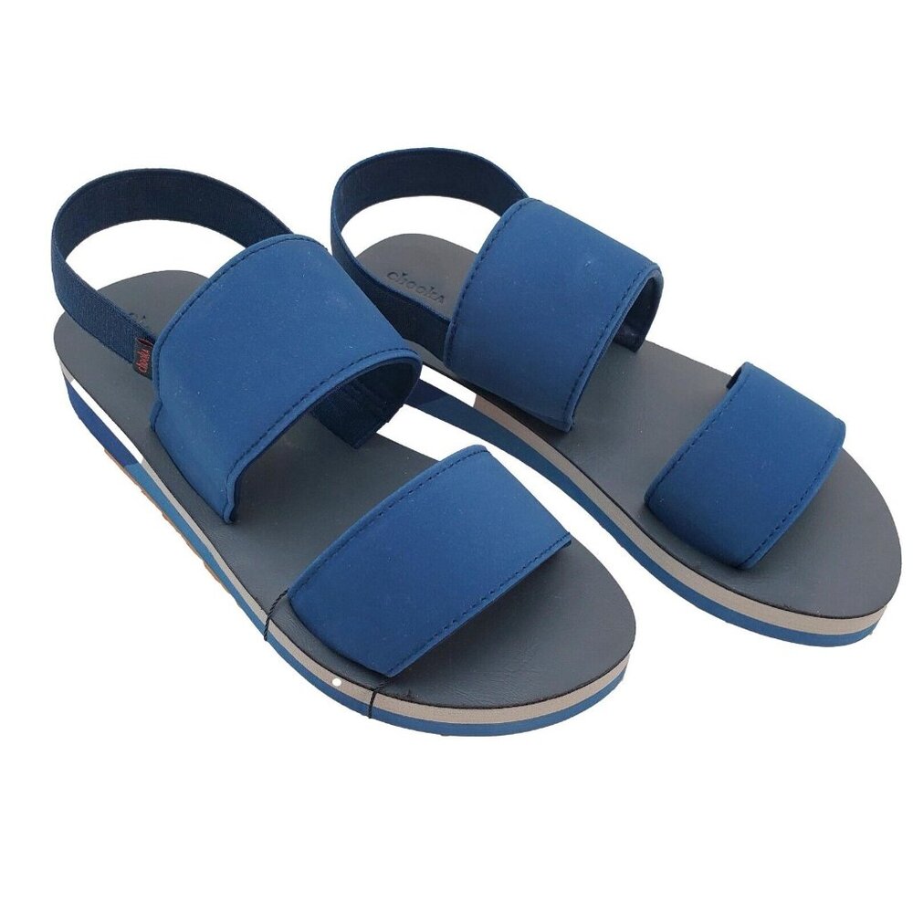 Chooka Flatform Strappy Low Wedge Heal Womens Sandals - Picture 4 of 6